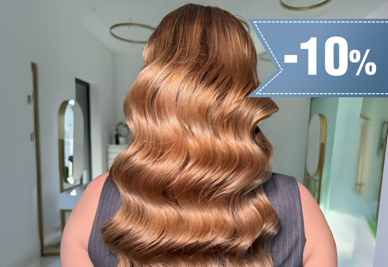 10% rabatu na wybrane usługi fryzjerskie