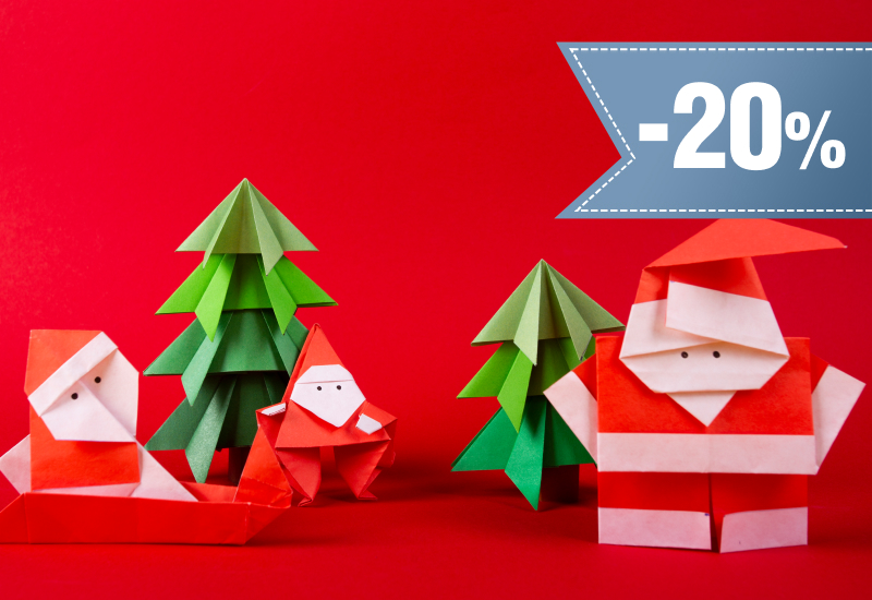 25% rabatu na świąteczne artykuły kreatywne