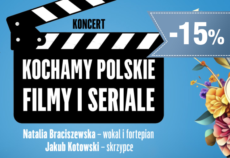 15% rabatu na zakup biletów na koncert