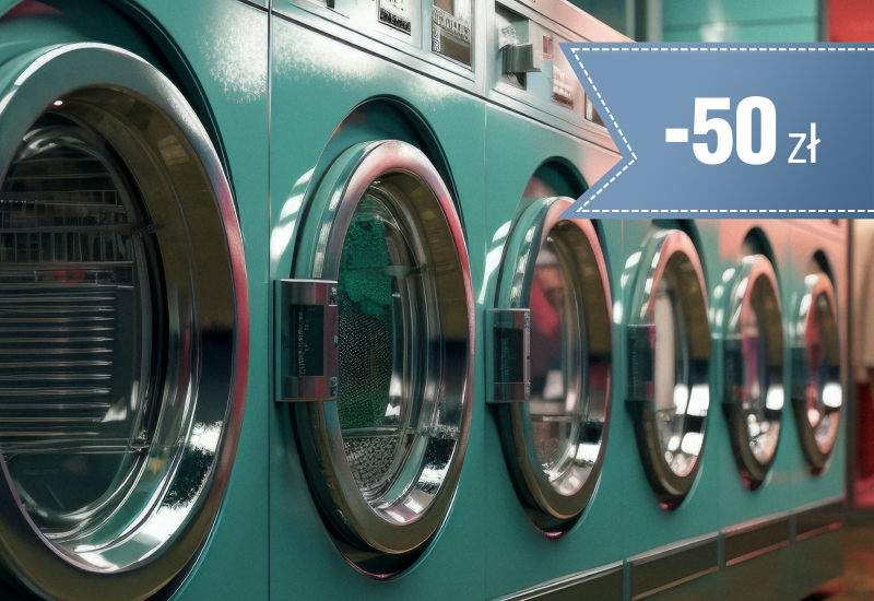50 zł na usługi w pralni