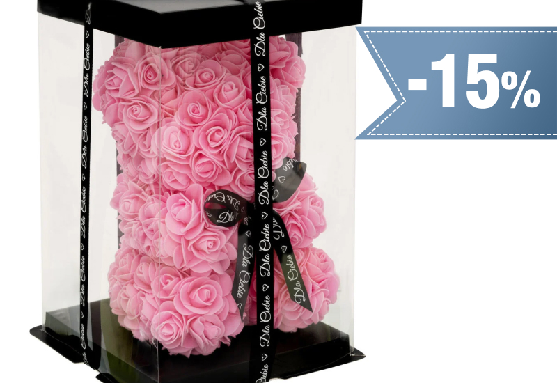 15% rabatu na Misia z róż