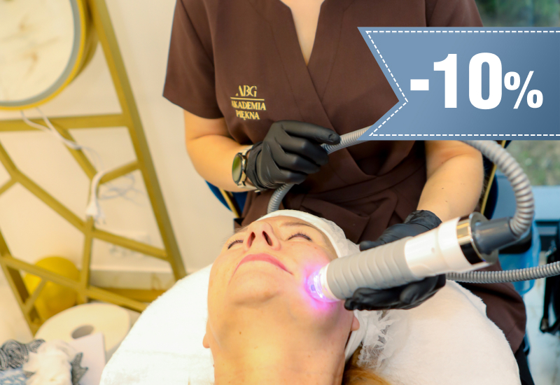 10% rabatu na wybrane zabiegi kosmetyczne