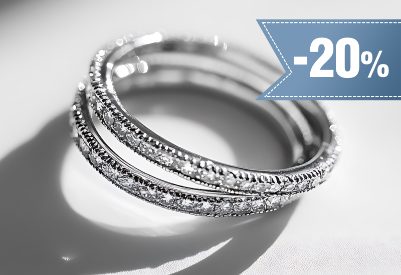 20% rabatu na wyroby ze srebra