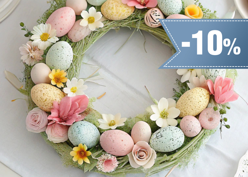 10% rabatu na stroiki wielkanocne