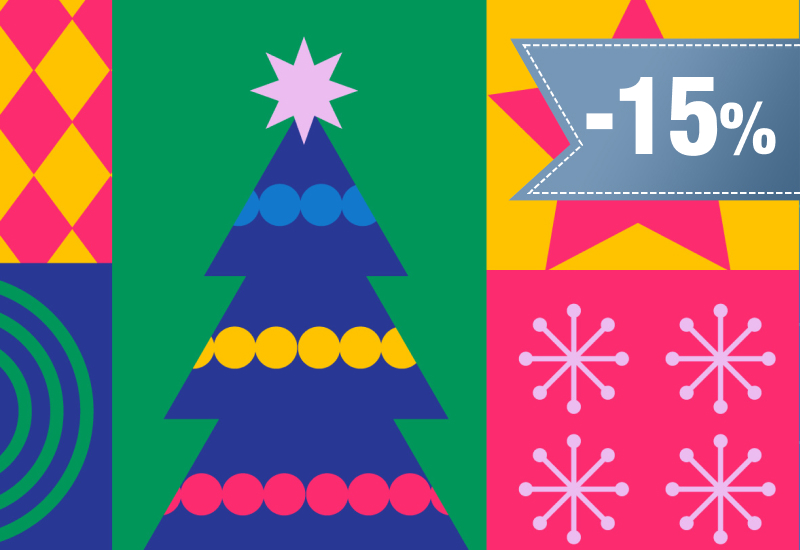 15% rabatu na wszystkie produkty świąteczne