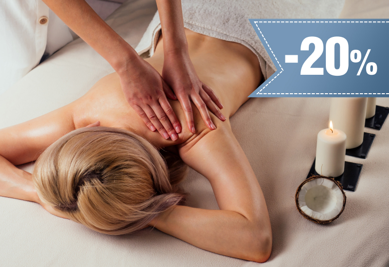 Voucher 20% na masaż całościowy