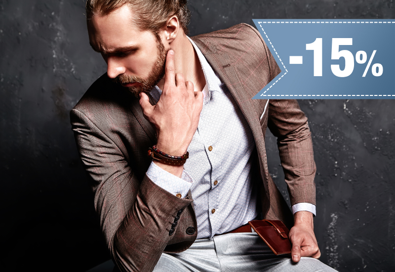 15% rabatu na wybrany asortyment