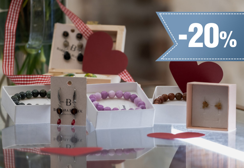 20% rabatu na Biżuterię
