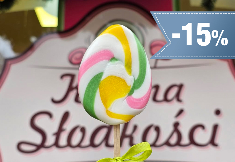 15% rabatu na jajka z karmelu